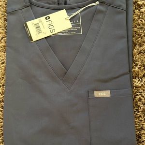 NWT Women's Space Navy Catarina - One-Pocket Scrub Top, Small